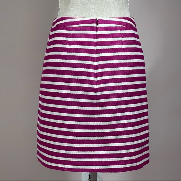 Halogen Pink/White Stripes Skirt size 2 - Picture 3 of 11